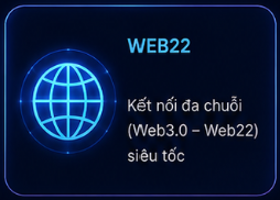 Web22 - Kết nối đa chuỗi Web3.0 - Web22 siêu tốc